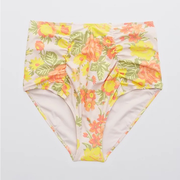 NWOT Aerie High Waisted Bikini Bottoms - Picture 2 of 10